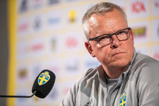 Janne Andersson, head coach of the Swedish national