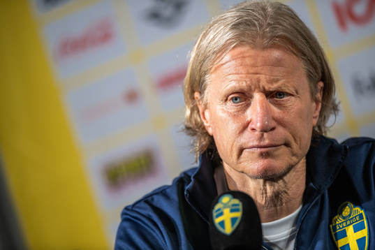 Team manager Stefan Pettersson of the Swedish national