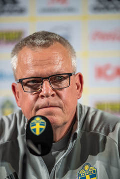 Janne Andersson, head coach of the Swedish national