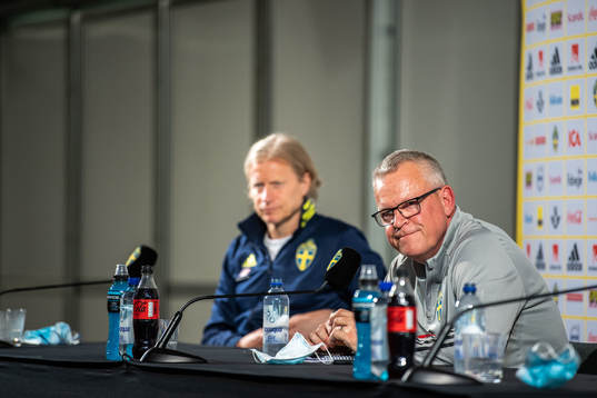 Janne Andersson, head coach of the Swedish national