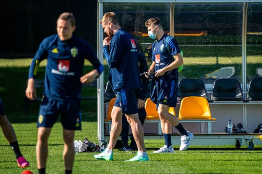 Mattias Svanberg of the Swedish national football team