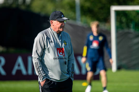 Janne Andersson, head coach of the Swedish national