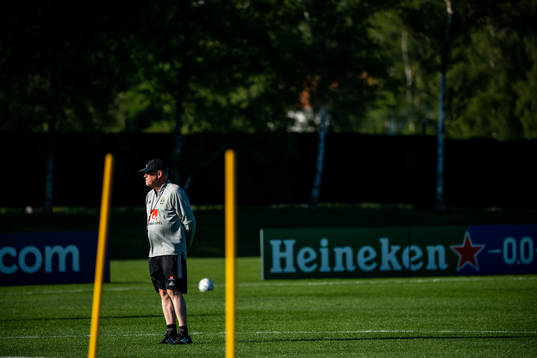 Janne Andersson, head coach of the Swedish national