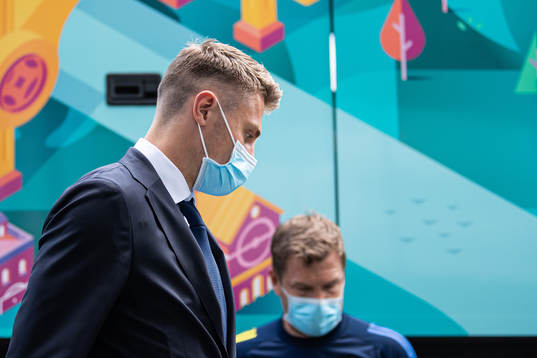 Mattias Svanberg of the Swedish national football team