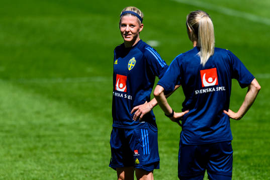 Olivia Schough of the Swedish women's national football team