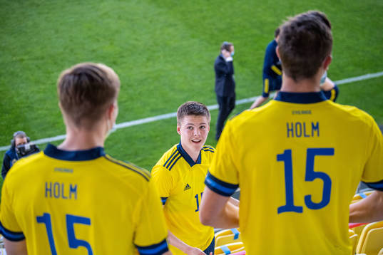 Emil Holm of Sweden