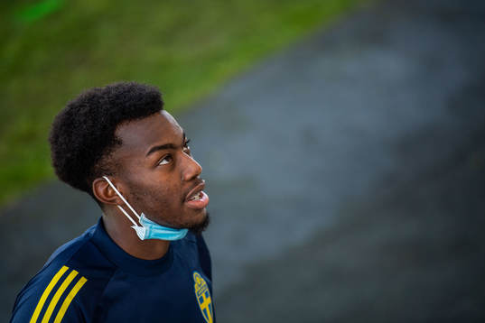 Anthony Elanga of Sweden