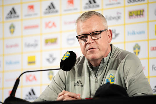 Janne Andersson, head coach of the Swedish national