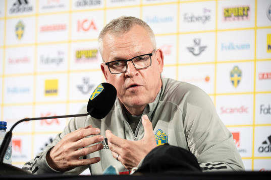 Janne Andersson, head coach of the Swedish national