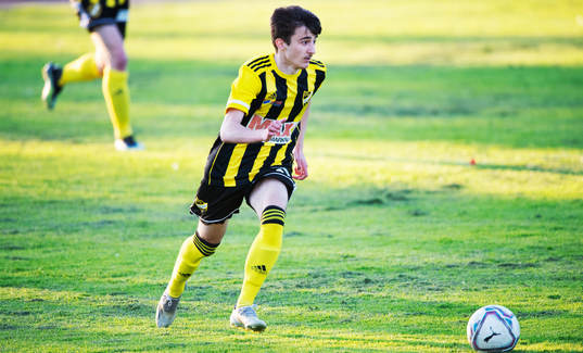 IFK Hässleholms Armin Culum i matchen i division 2 Södra