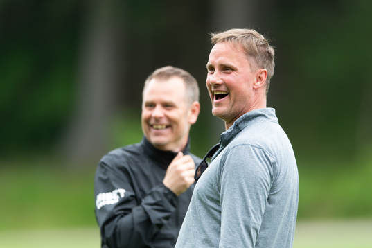 IFK Göteborgs tränare Mikael Stahre och Frölundas