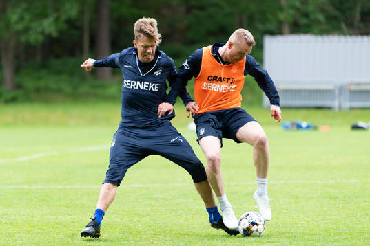IFK Göteborgs Pontus Wernbloom och Kolbeinn Sigthorsson