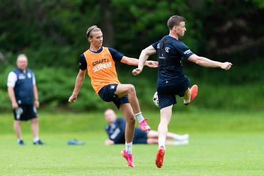 IFK Göteborgs Noah Alexandersson och Calle Johansson