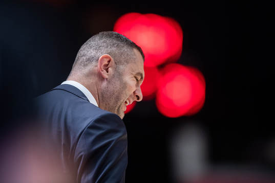 Head coach Juraj Suja of Slovakia
