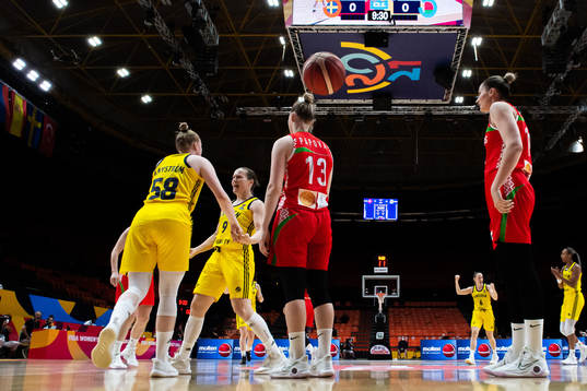 Alice Nyström of Sweden and Elin Eldebrink of Sweden