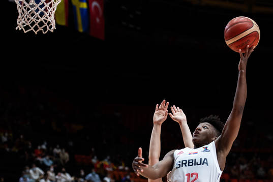 Yvonne Anderson of Serbiaduring the FIBA Women's Eurobasket
