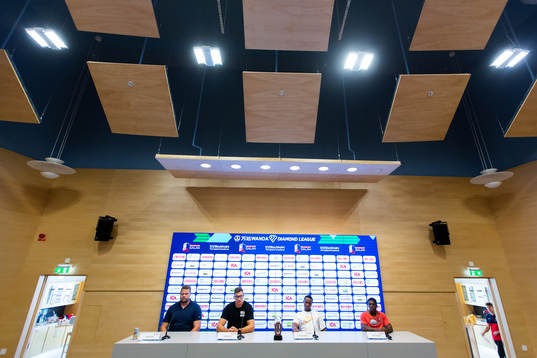 Daniel Ståhl, Kristjan Ceh, Ronnie Baker and Marvin Bracy