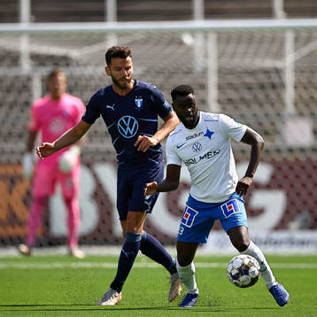 Malmö FFs Erdal Rakip och IFK Norrköpings Maic Sema