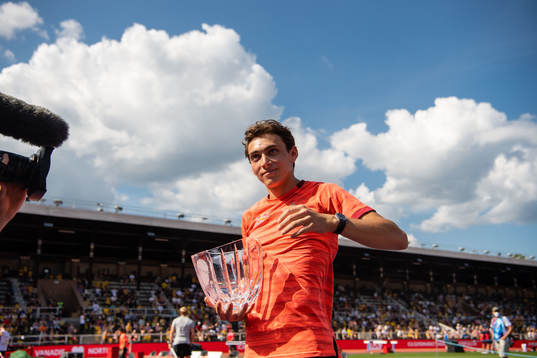 Armand Duplantis of Sweden get awarded Jerringpriset