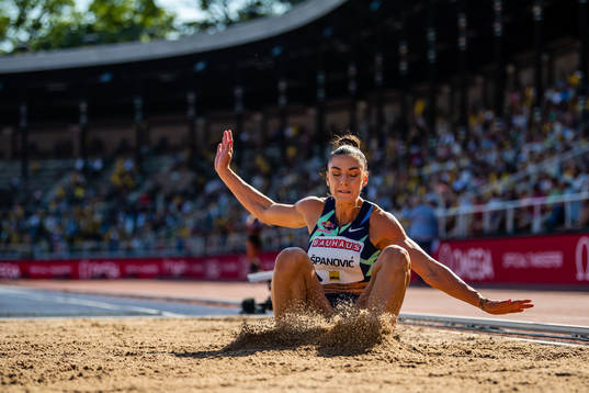 Ivana Spanovic of Serbia