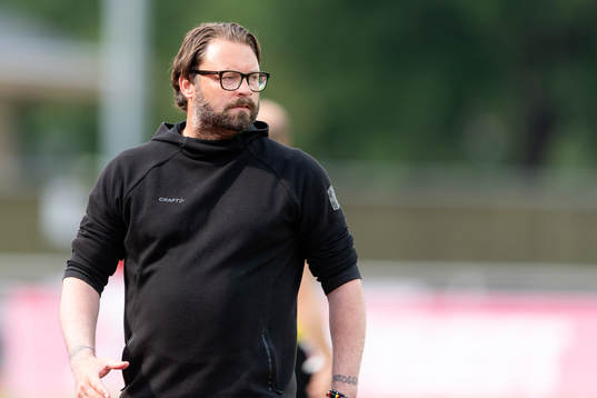 Varbergs tränare Joakim Persson