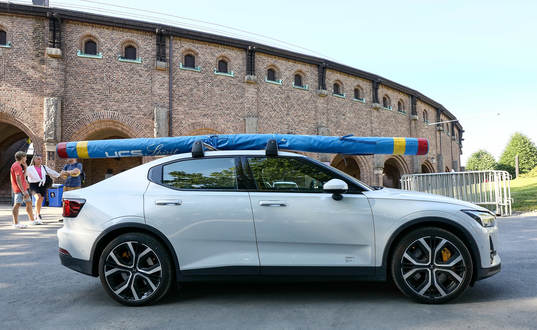 Polestar with Polestar of Armand Duplantis of Sweden