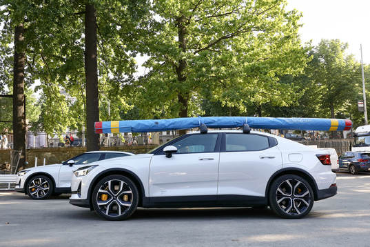 Polestar with Polestar of Armand Duplantis of Sweden