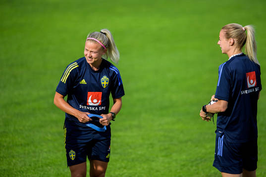 Hanna Glas och Amanda Ilestedt