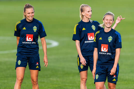 Fridolina Rolfö, Sofia Jakobsson och Rebecka Blomqvist