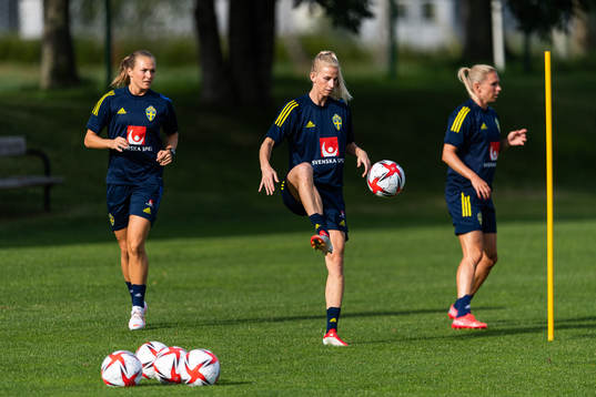 Magdalena Eriksson, Sofia Jakobsson och Jonna Andersson
