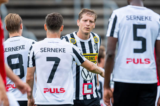 Landskronas Philip Andersson tackar medspelare