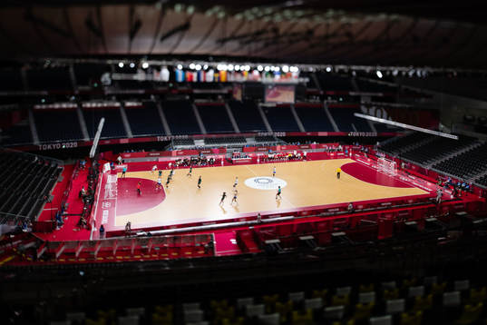 General view of Yoyogi National Stadium
