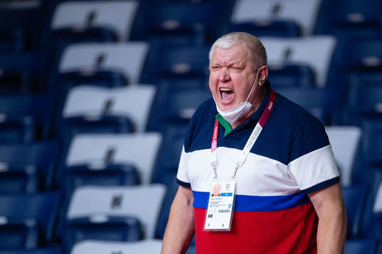 Jevgenij Trefilov in the stains