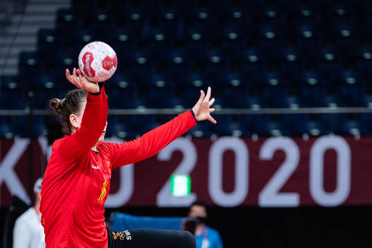 Goalkeeper Jessica Ryde of Sweden saves a penalty while