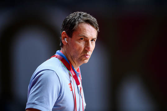 Glenn Solberg, head coach of Sweden, in the men’s
