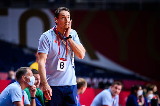 Glenn Solberg, head coach of Sweden, in the men’s