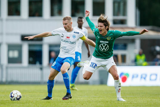 Värnamos Freddy Winsth och Jönköpings Robin Book