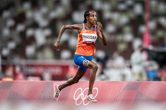 Sifan Hassan of the Netherlands