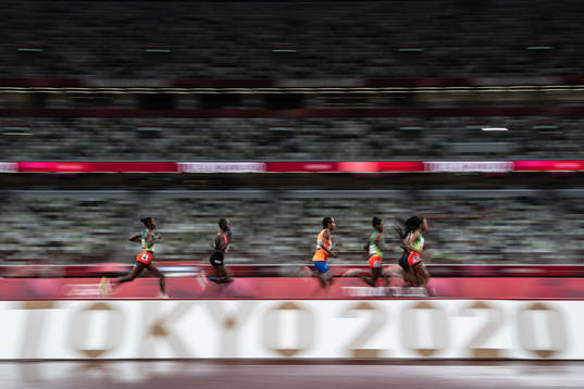 Sifan Hassan of the Netherlands