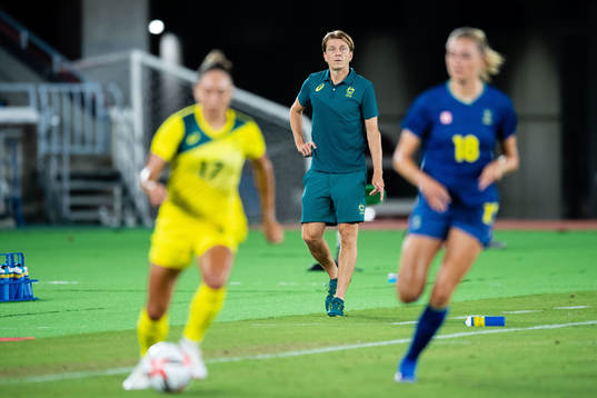 Tony Gustavsson, head coach of Australia in the women´s