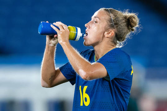 Filippa Angeldahl of Sweden in the women´s football match