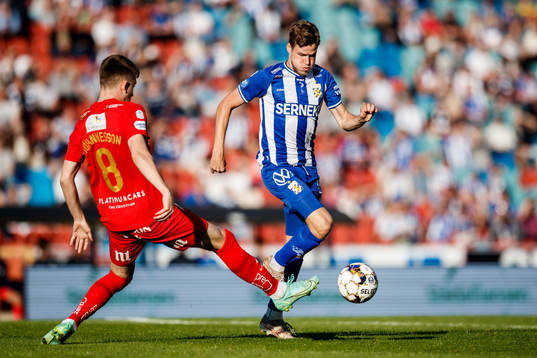 IFK Norrköpings Isak Bergmann Johannesson och IFK