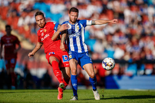 IFK Norrköpings Linus Wahlqvist och IFK Göteborgs Marcus