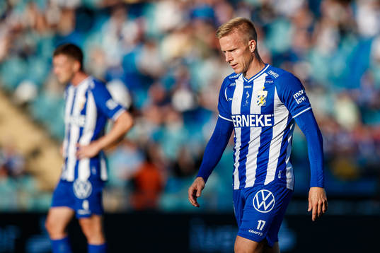 IFK Göteborgs Oscar Wendt deppar
