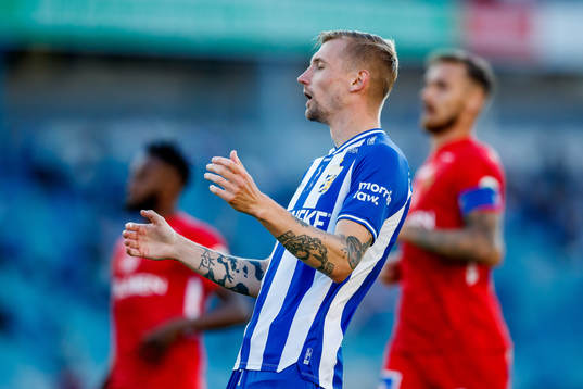 IFK Göteborgs Sebastian Eriksson deppar