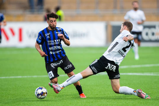 Sirius Moustafa Zeidan och Örebros Andreas Skovgaard