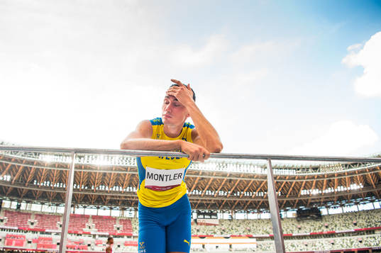 Thobias Montler of Sweden looks dejected in the men’s