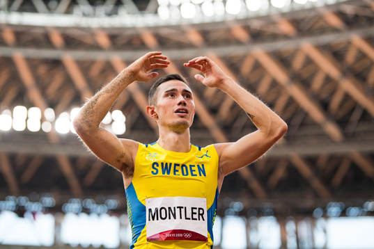 Thobias Montler of Sweden looks dejected in the men’s
