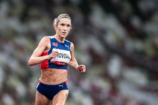 Karoline Bjerkeli Grøvdal of Norway