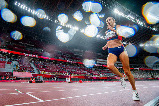 Karoline Bjerkeli Grøvdal of Norway